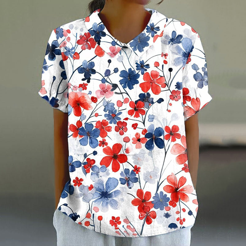 Chemise au style vintage intemporel