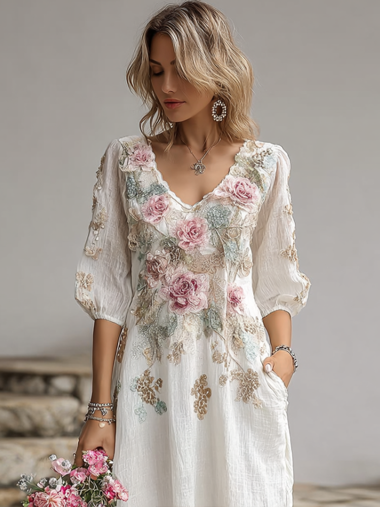 Robe au design élégant