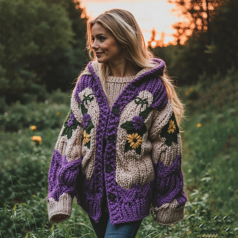Cardigan vintage classique