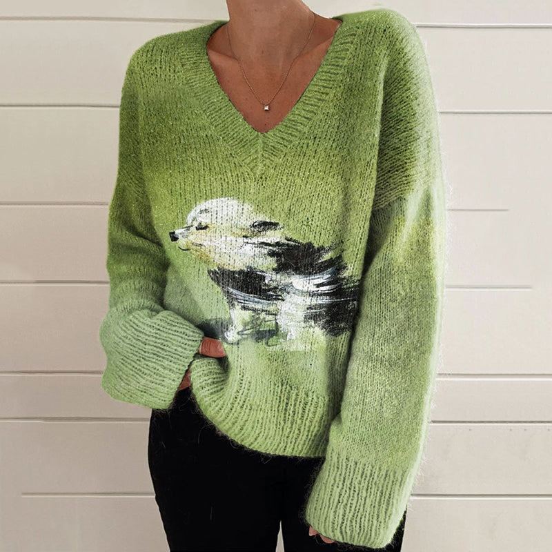 Pull au style vintage intemporel