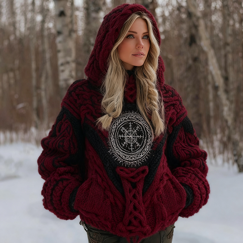 Pull au design réfléchi