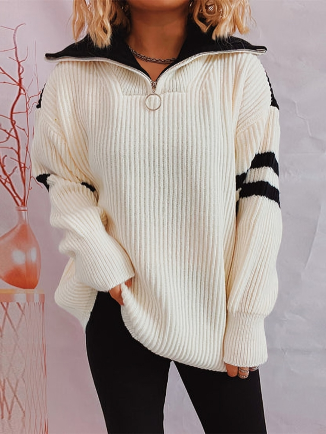 Pull au design gracieux