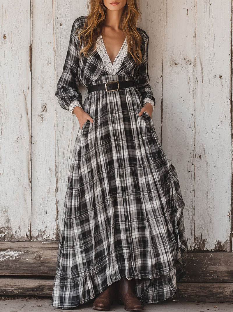 Robe au style vintage intemporel