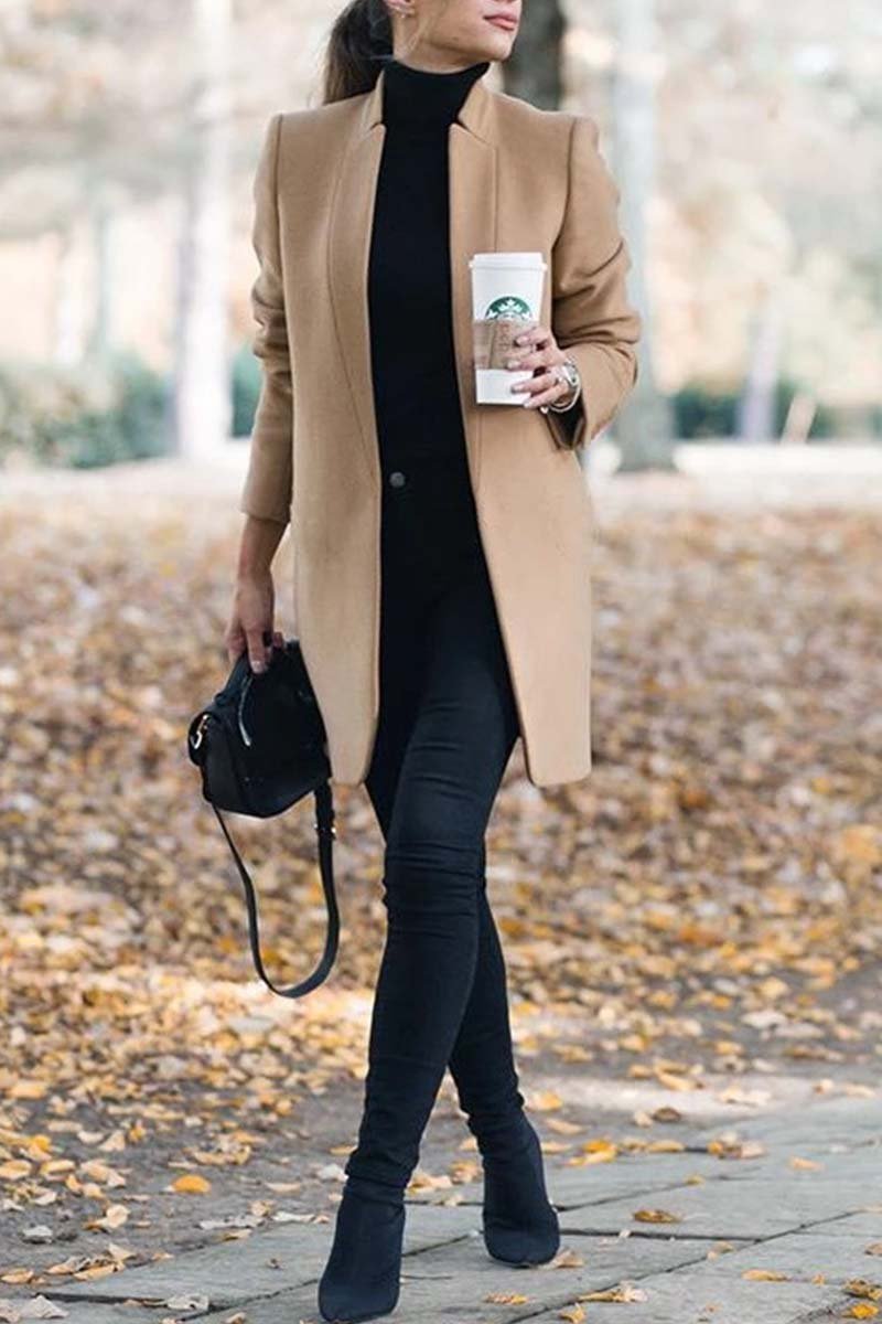 Manteau au design réfléchi
