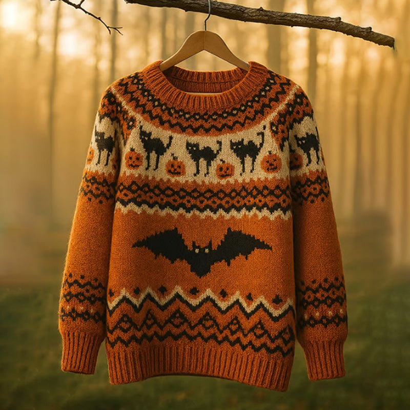 Pull au design réfléchi