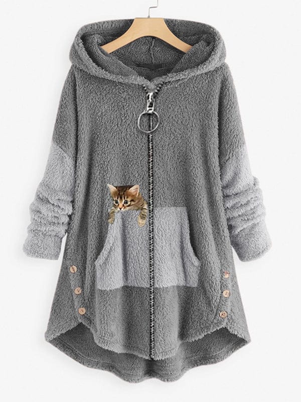 Manteau au design réfléchi