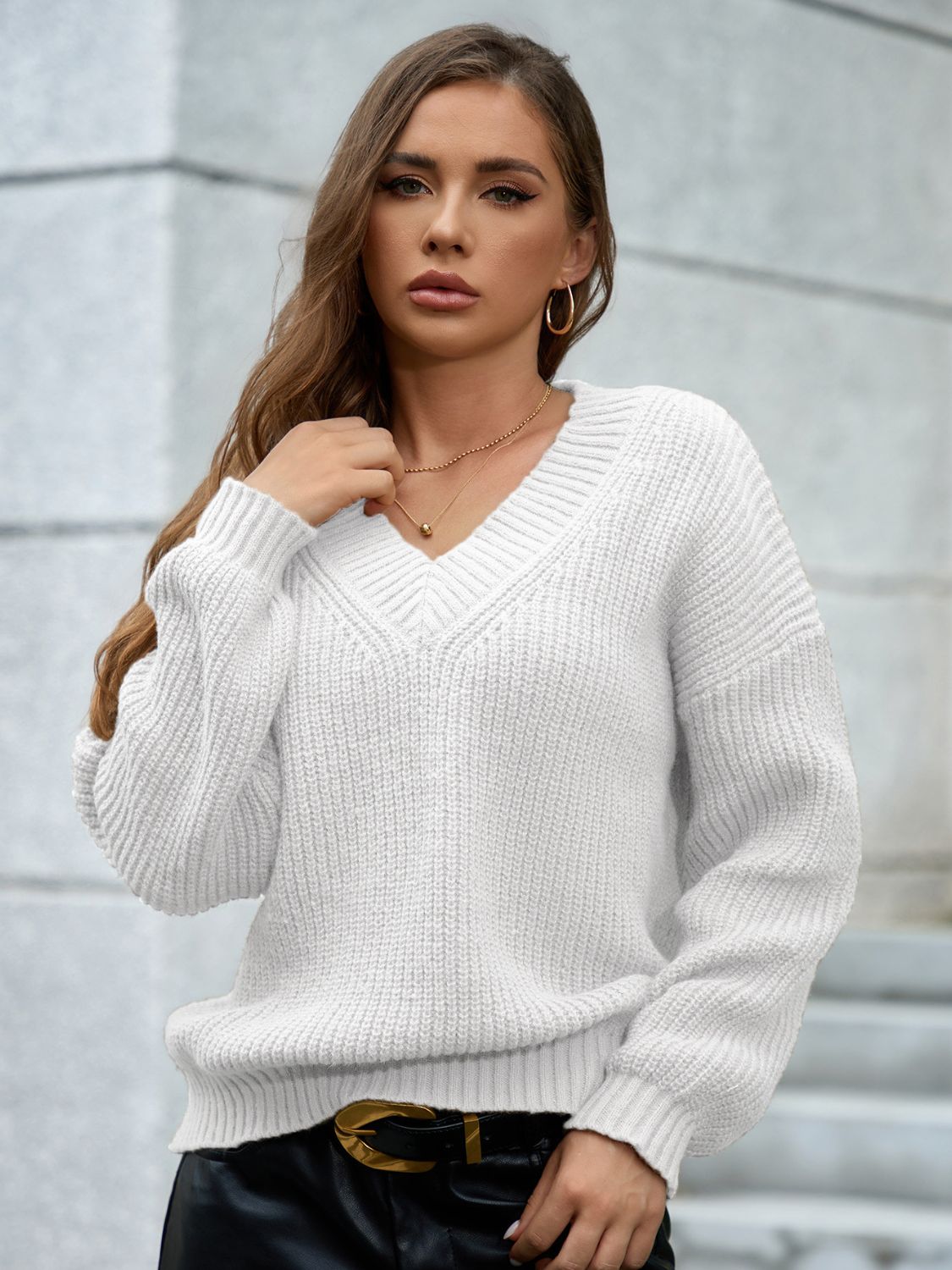 Pull au style vintage intemporel