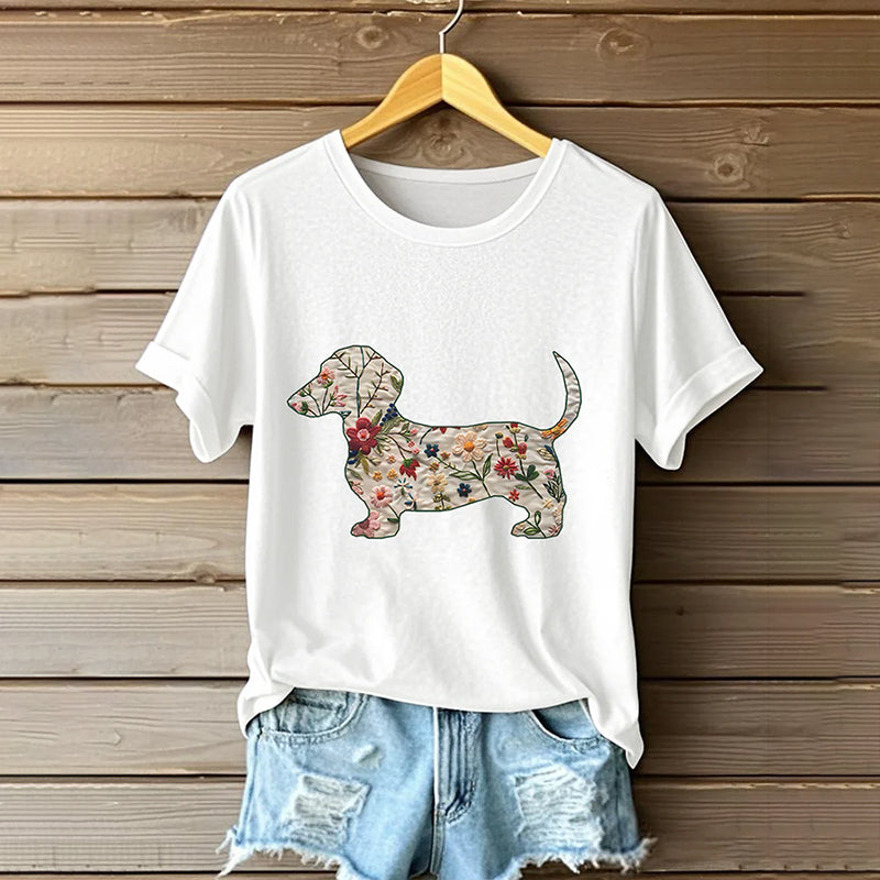 T-Shirt au design réfléchi