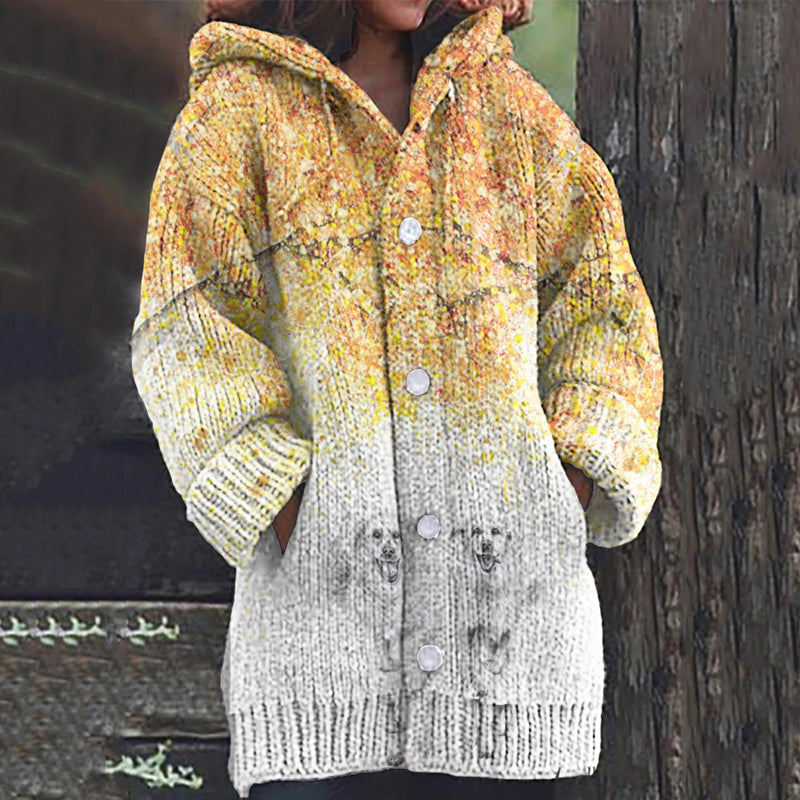 Cardigan au design réfléchi
