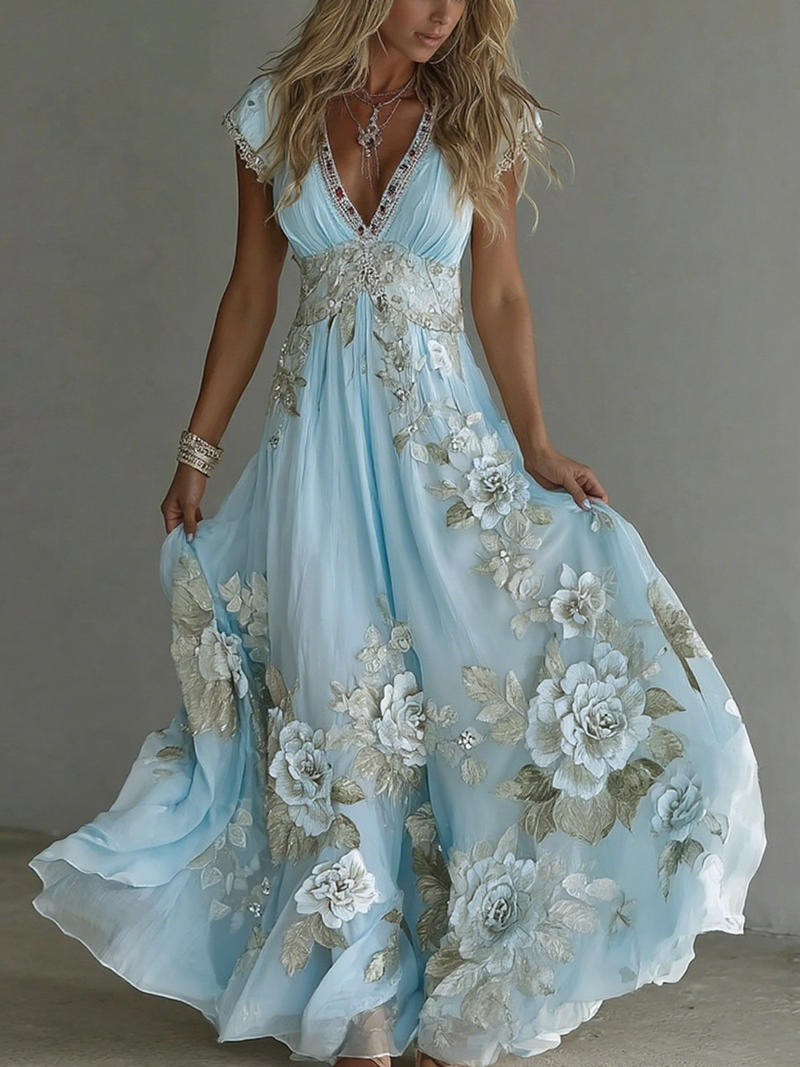 Robe au style vintage intemporel