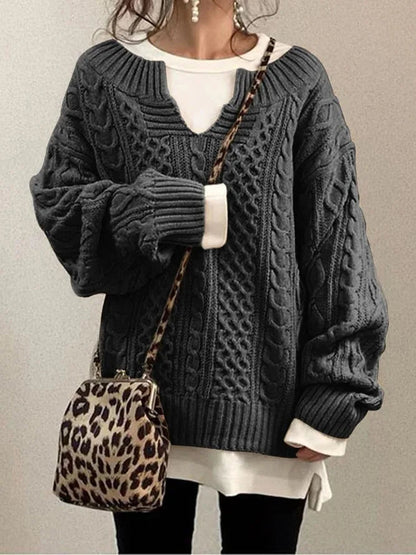Pull vintage classique