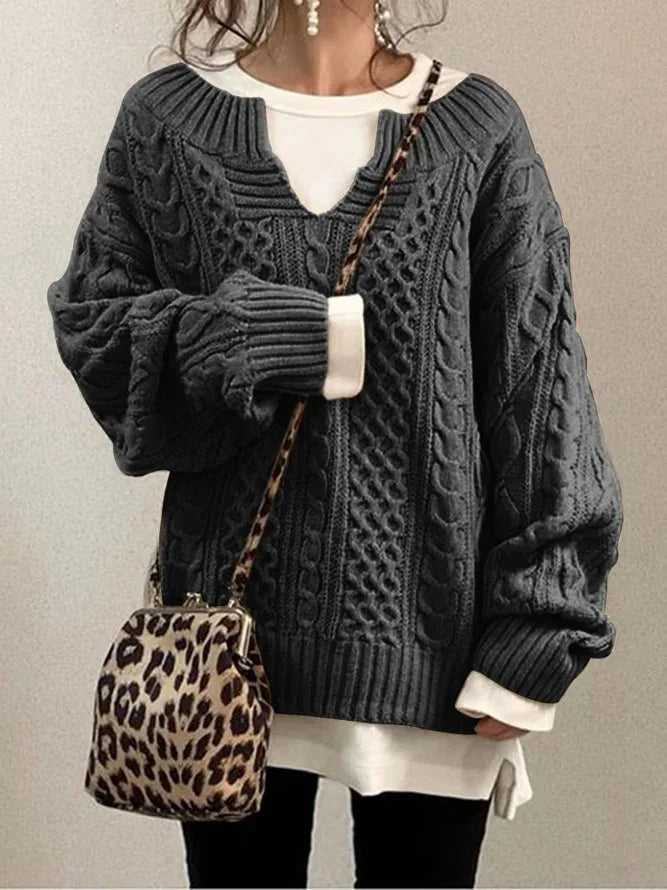 Pull vintage classique