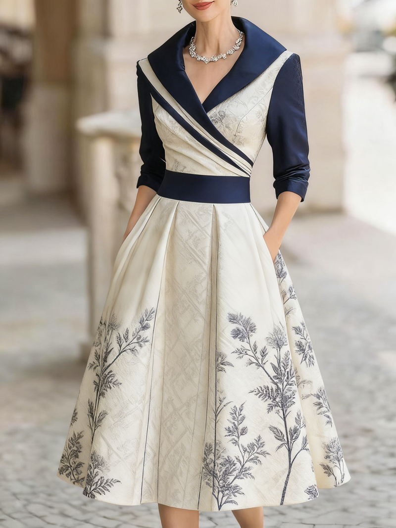 Robe magnifiquement confectionné