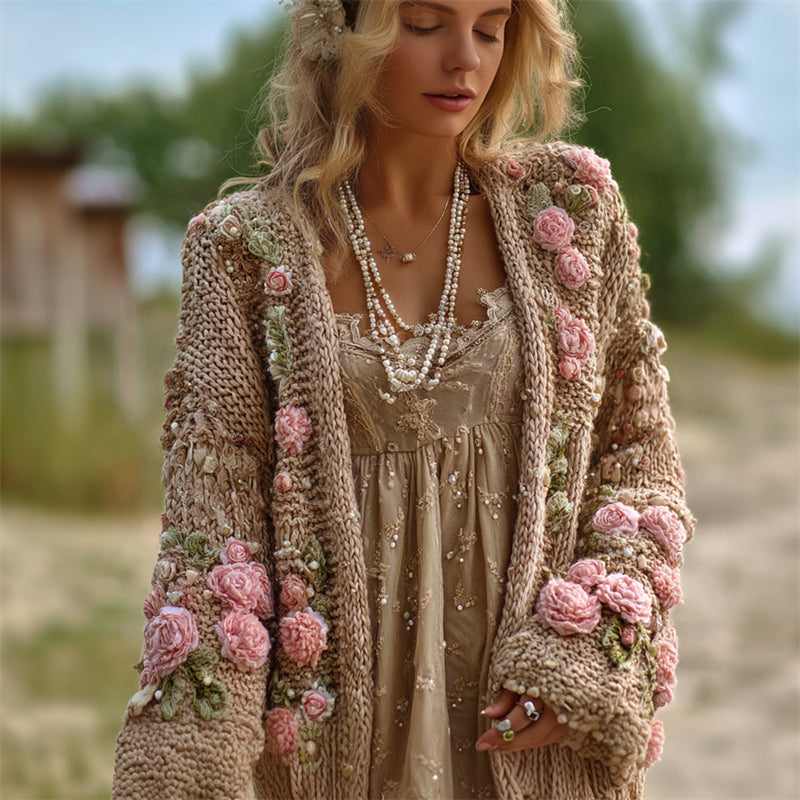 Cardigan magnifiquement confectionné
