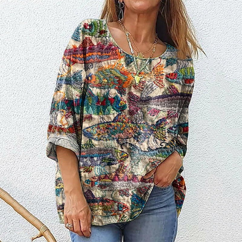 Chemise au design réfléchi