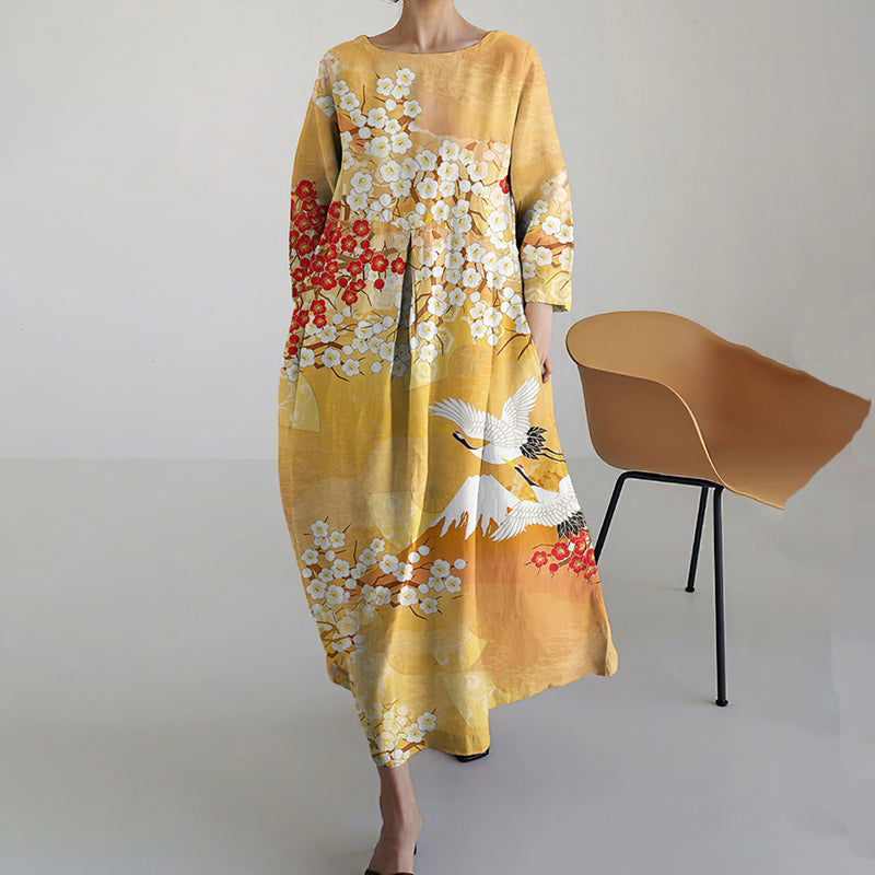 Robe au style vintage intemporel