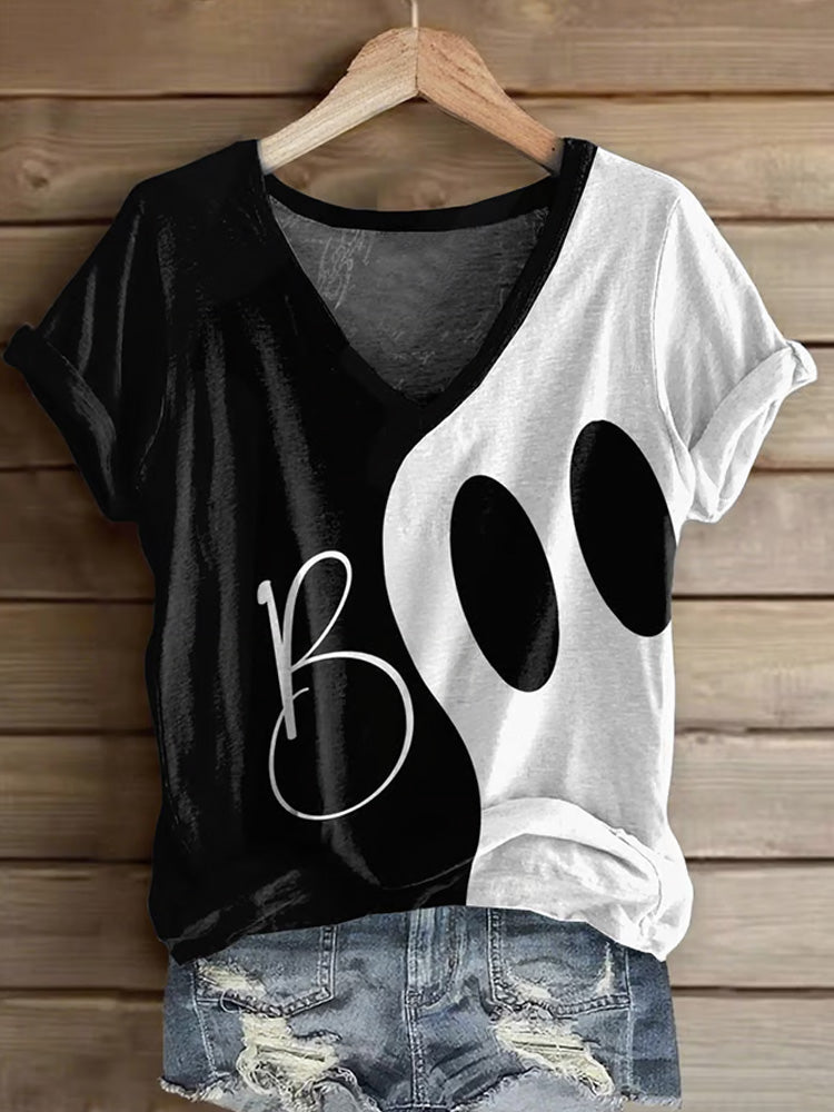 T-Shirt au design réfléchi