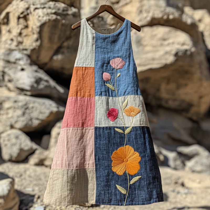 Robe au style vintage intemporel