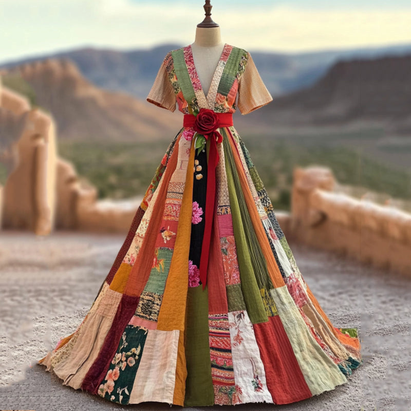 Robe au style vintage intemporel