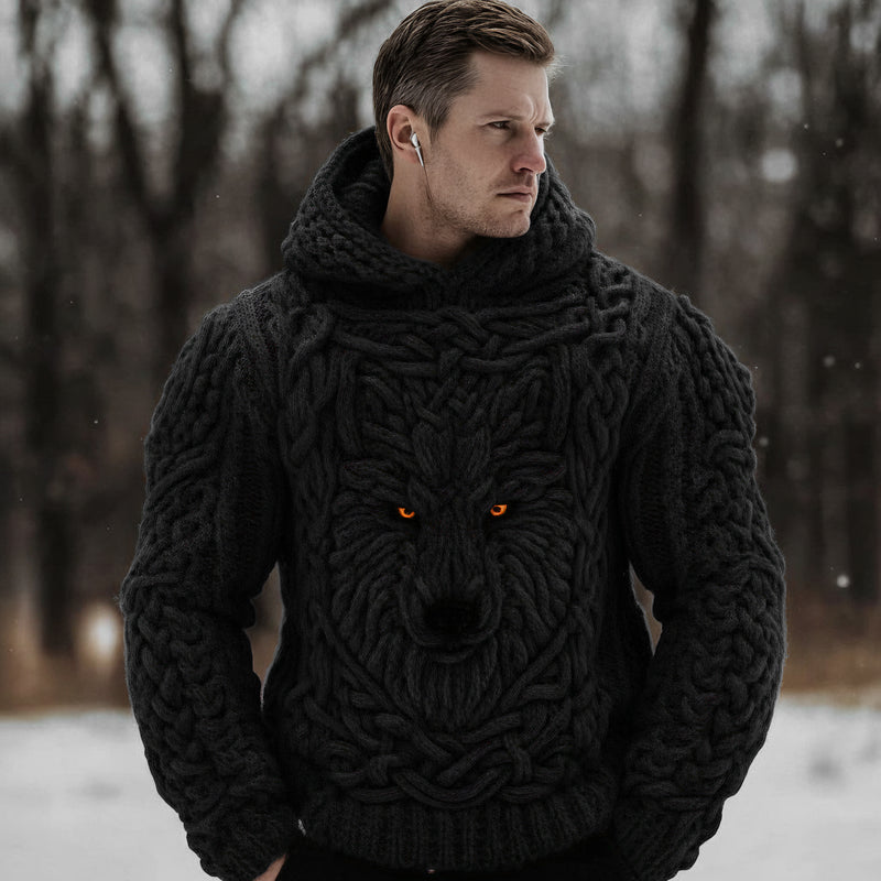 Pull au design réfléchi