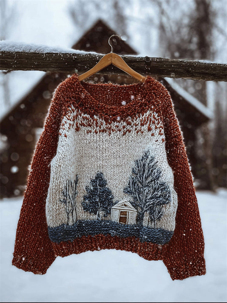 Pull vintage classique
