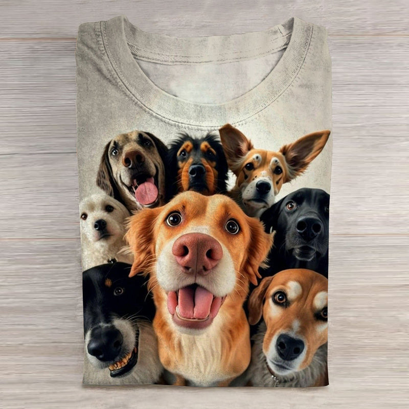 T-Shirt au design réfléchi