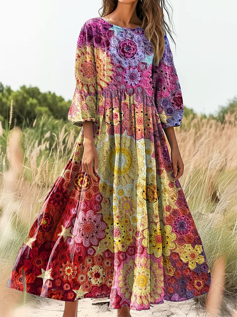 Robe au style vintage intemporel