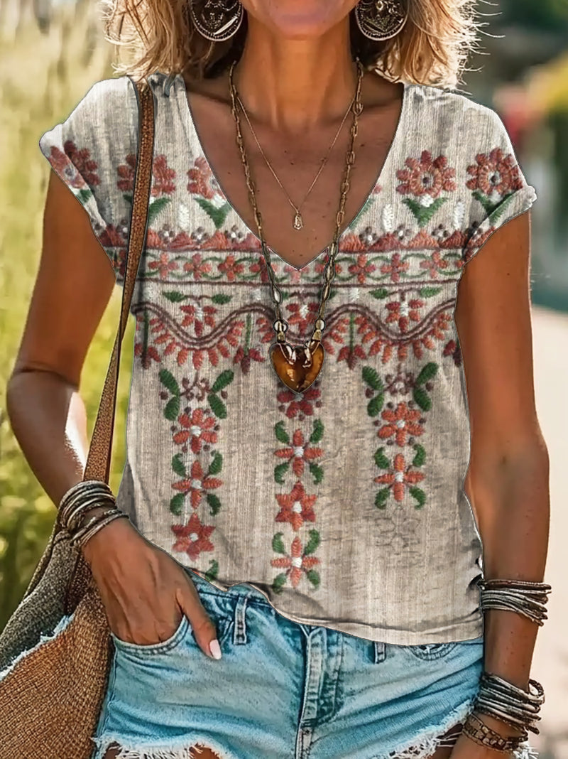 T-Shirt au style vintage intemporel
