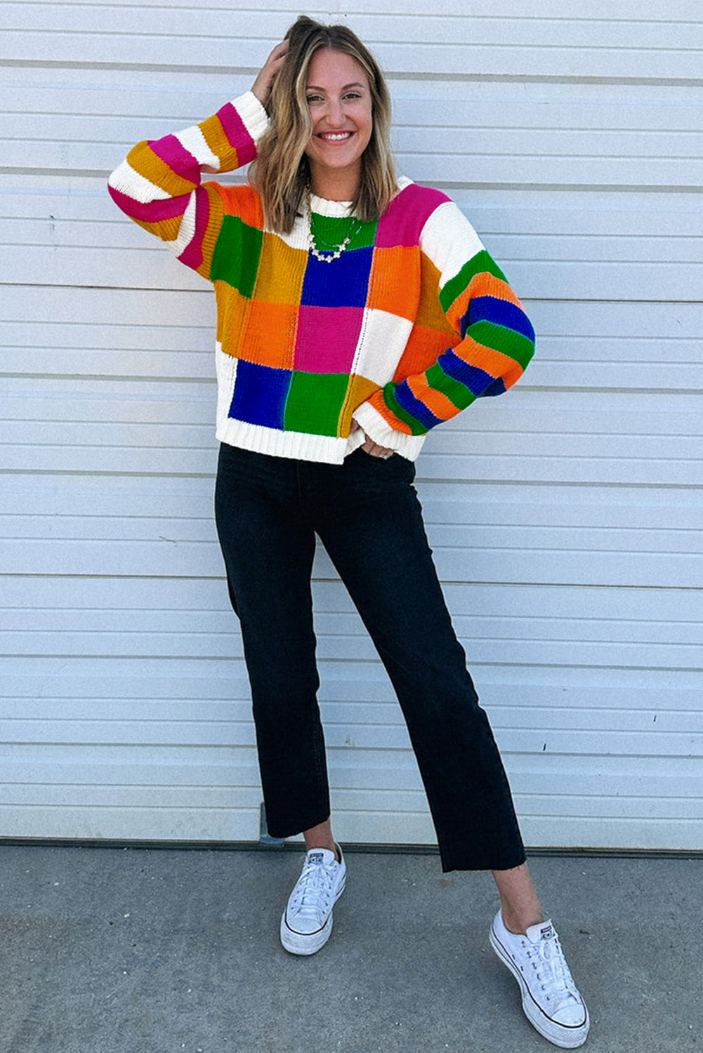 Pull au style vintage intemporel