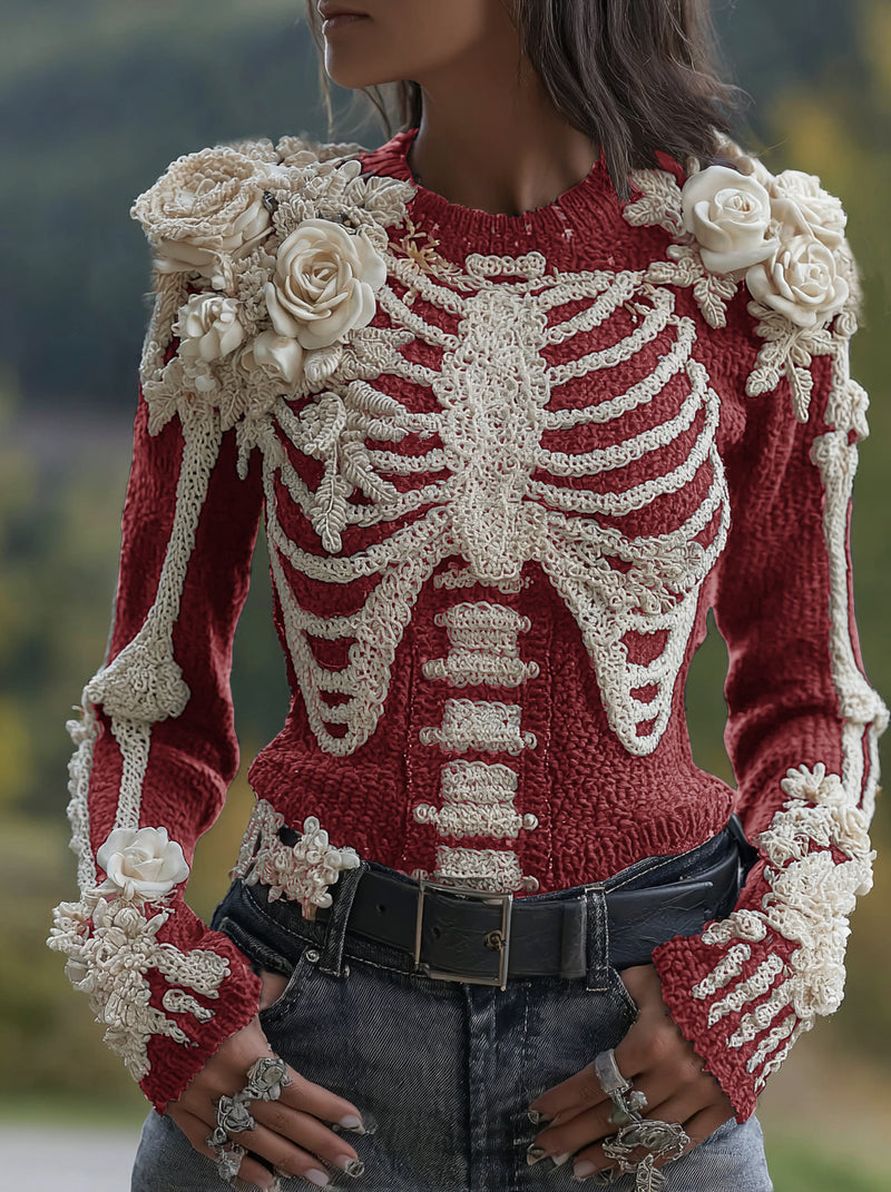 Pull au design réfléchi