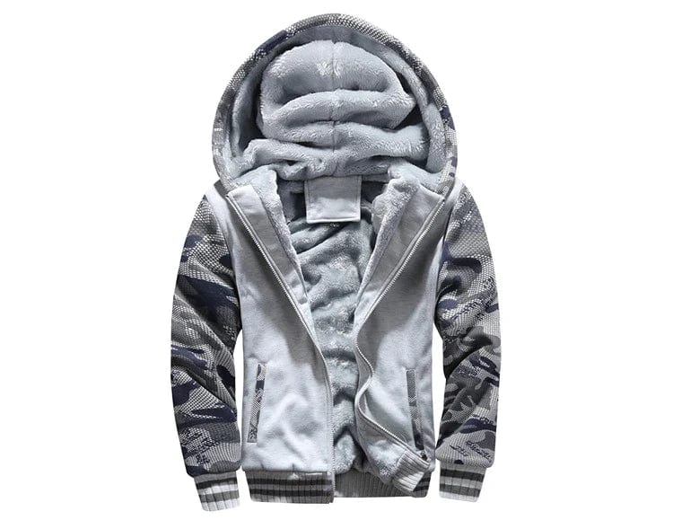 EP | Sweat à capuche surdimensionné pour homme en hiver