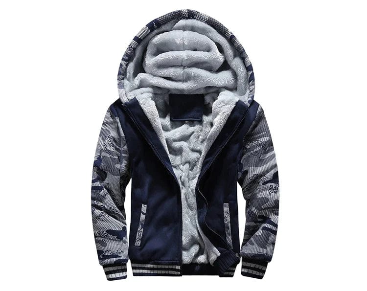 EP | Sweat à capuche surdimensionné pour homme en hiver