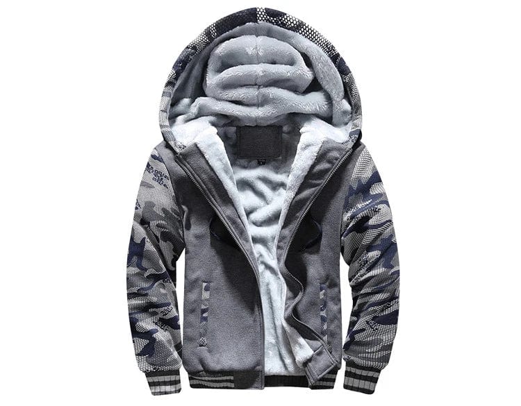 EP | Sweat à capuche surdimensionné pour homme en hiver