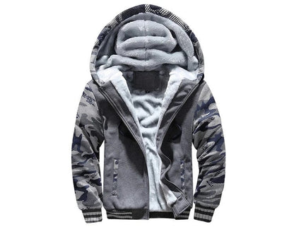 EP | Sweat à capuche surdimensionné pour homme en hiver