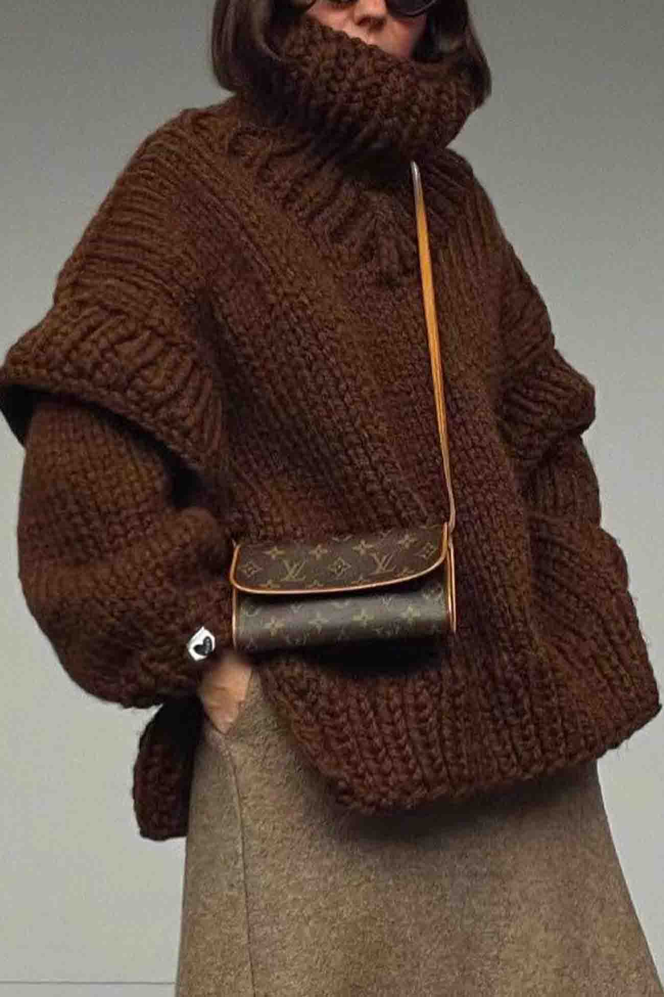 Pull au style vintage intemporel