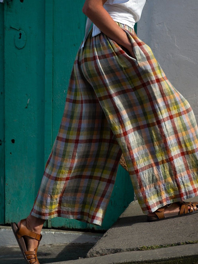 Pantalon au design réfléchi