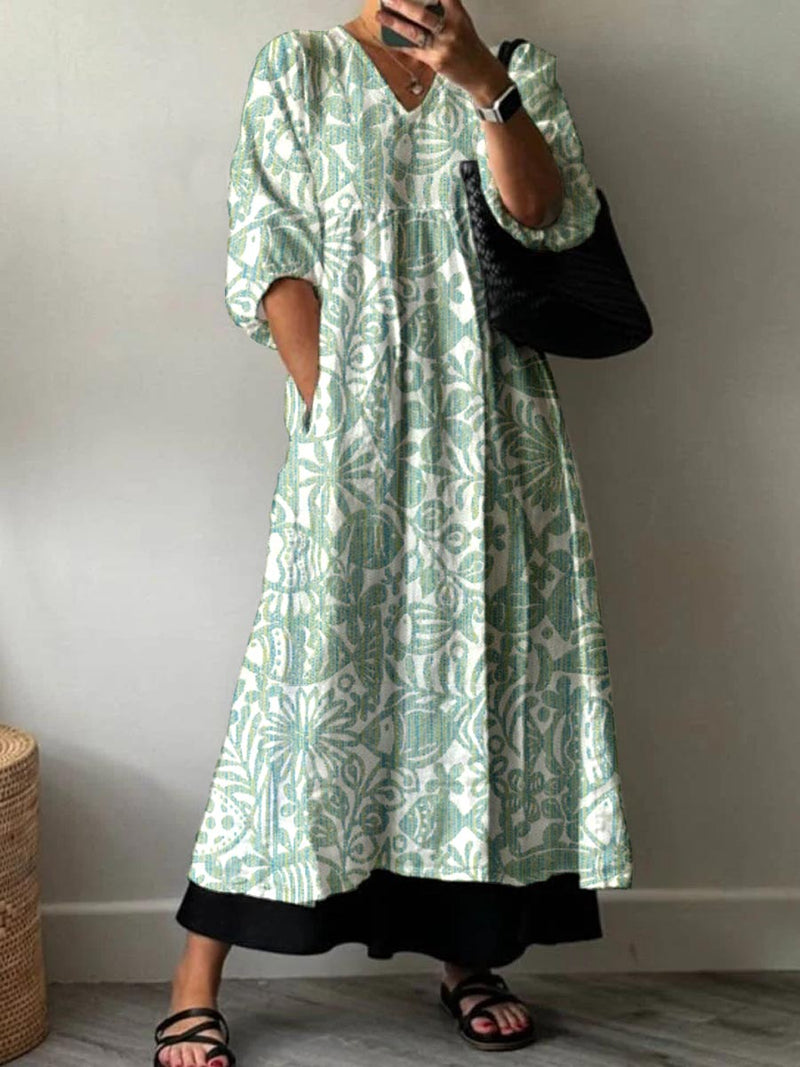 Robe au style vintage intemporel