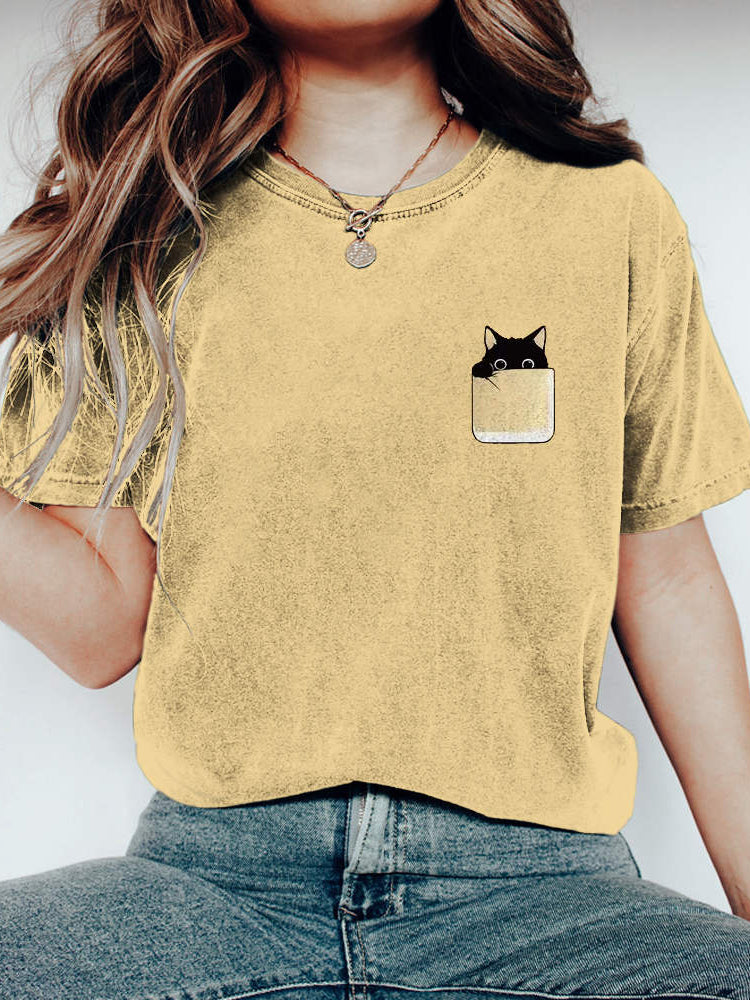 T-Shirt au design réfléchi