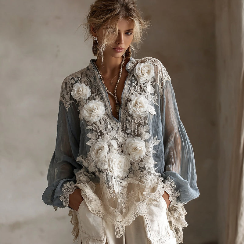 Chemise au design réfléchi