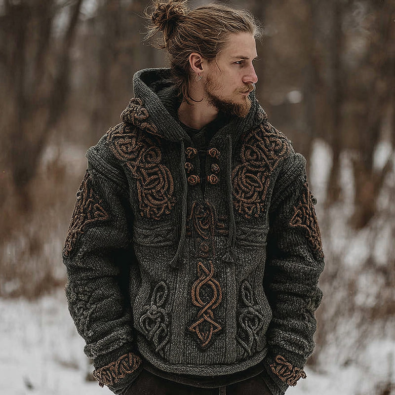 Pull au design réfléchi