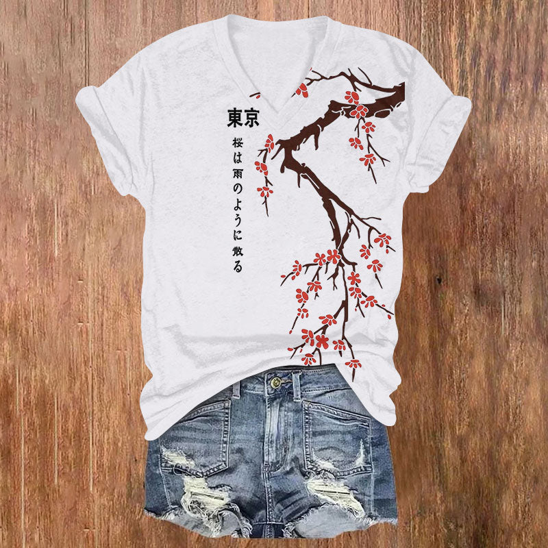 T-Shirt au design réfléchi