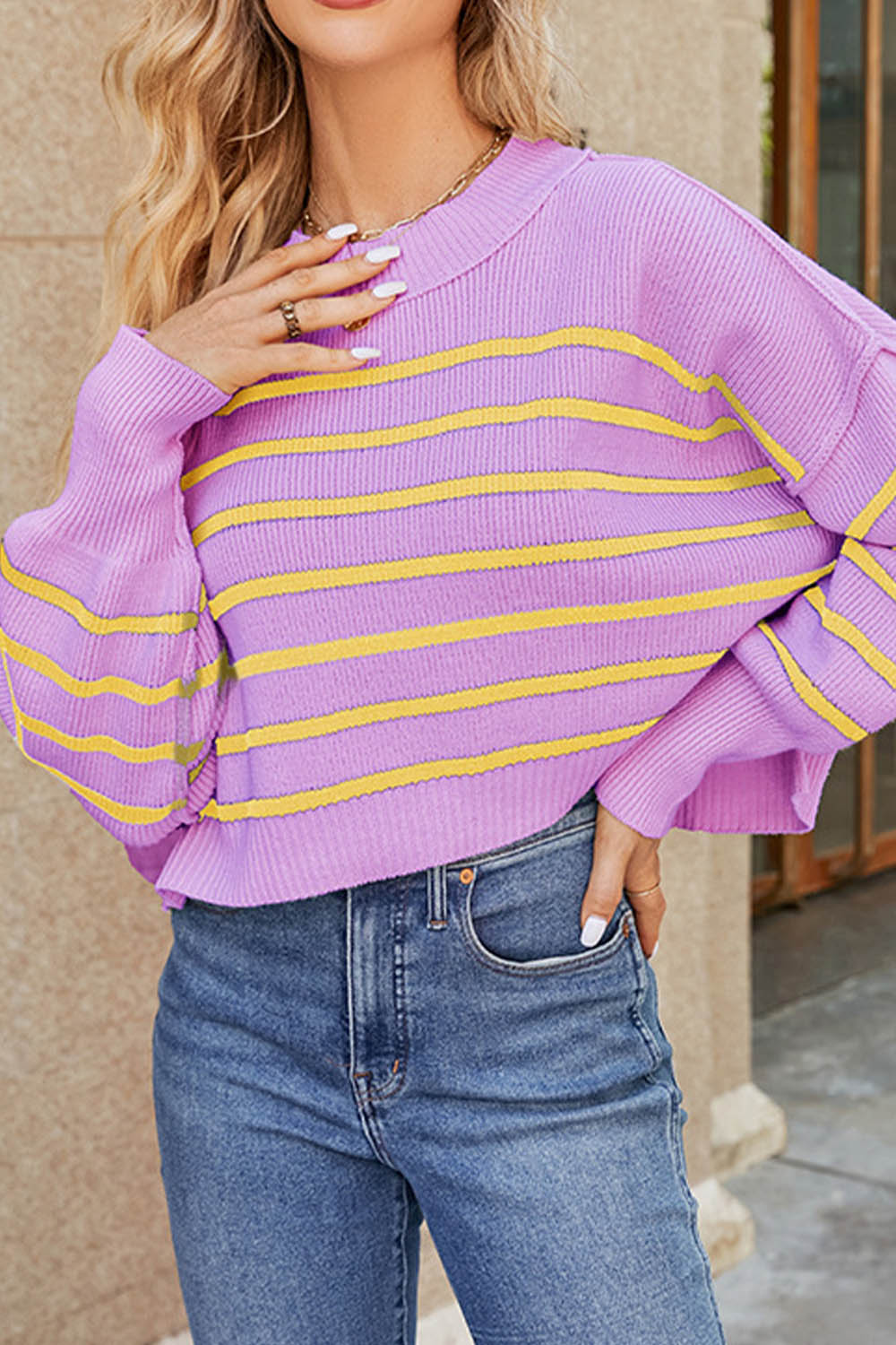 Pull au design classique