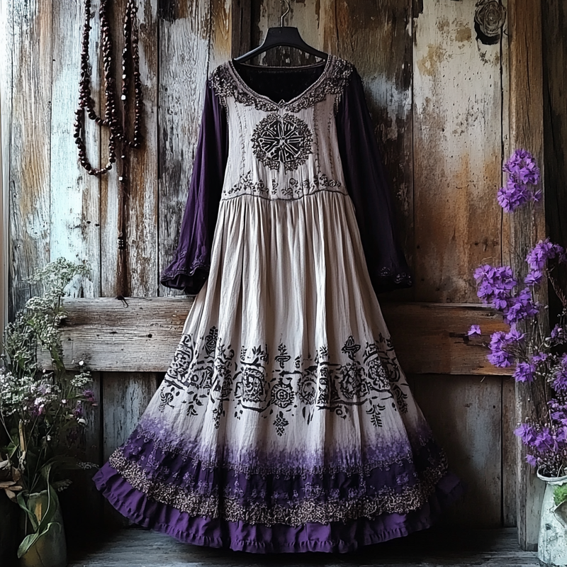 Robe au design réfléchi