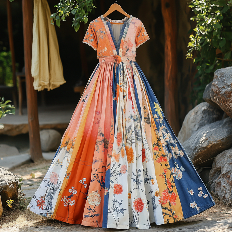 Robe au design gracieux