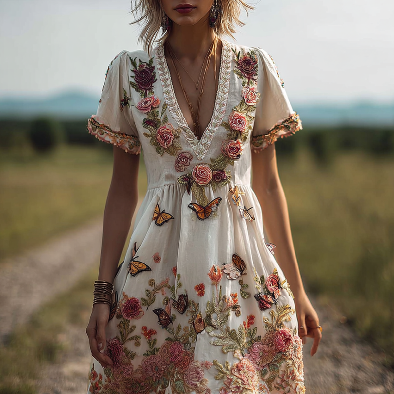 Robe au design réfléchi