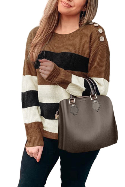 Pull au design réfléchi