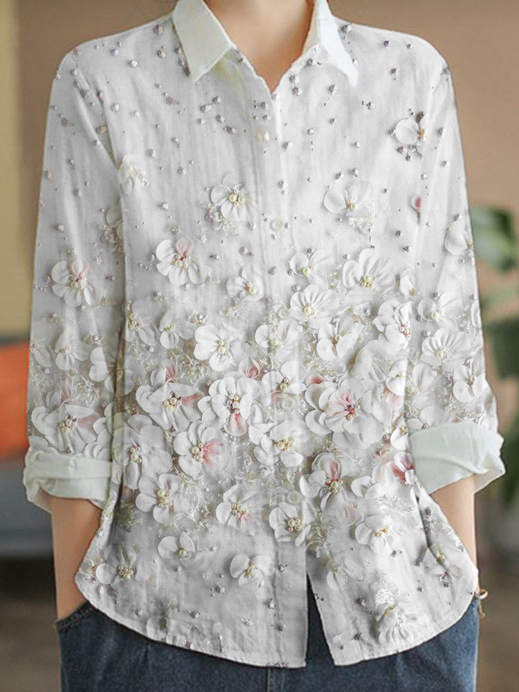 Chemise au style vintage intemporel