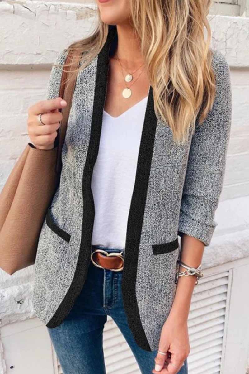 Veste au design réfléchi