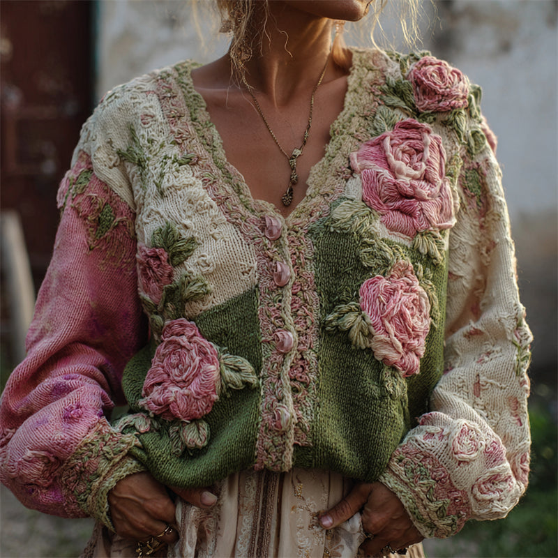 Cardigan au design réfléchi