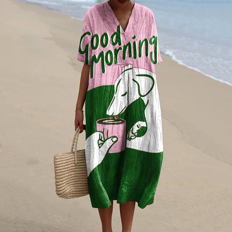 Robe au style vintage intemporel